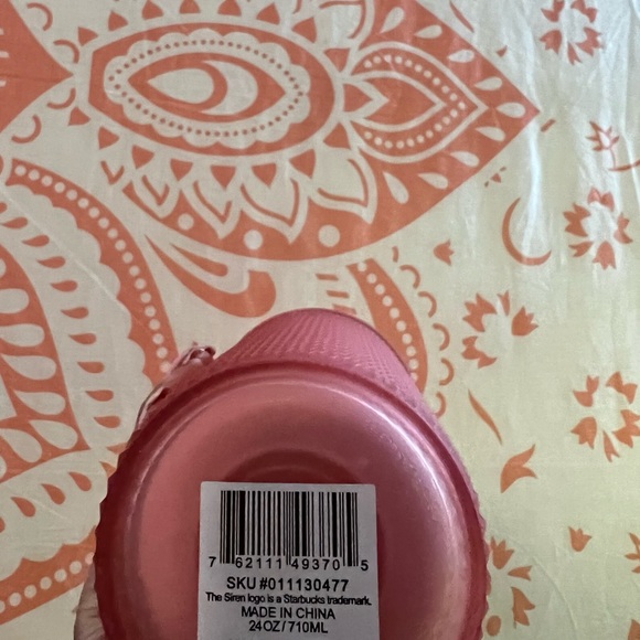 BRAND NEW WITH TAGS! STARBUCKS pink lemonade soft touch studded tumbler set - Picture 6 of 7